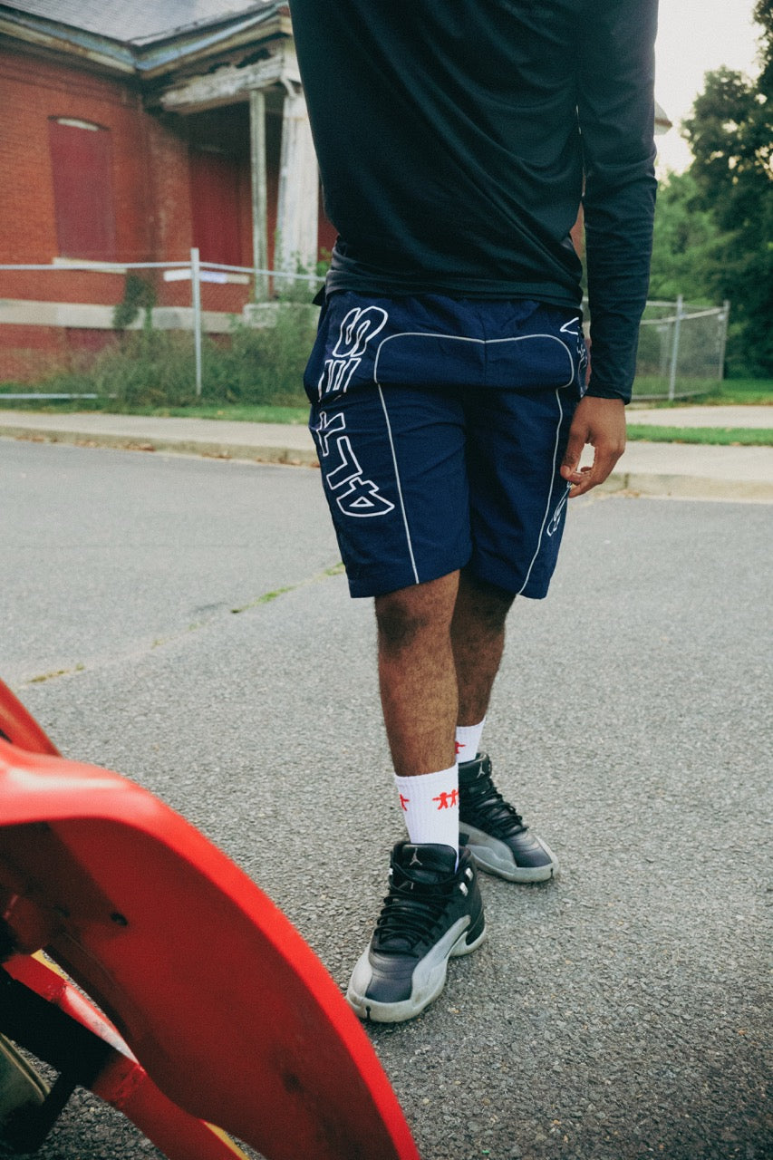 4L.Tec Navy Shorts